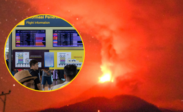 Loty na rajską wyspę odwołane. Powodem erupcja wulkanu