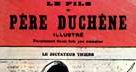 Louis Adolphe Thiers w karykaturze "Le fils de pere Duchene /Encyklopedia Internautica