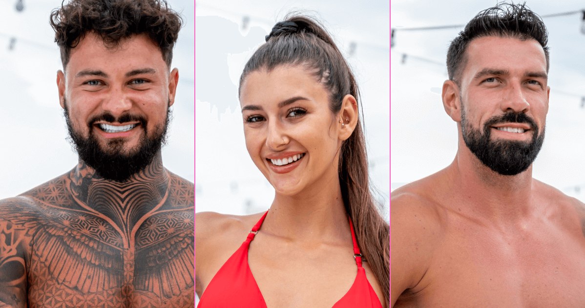 Love Island 8  - Albert, Ania, Bartek /materiały prasowe