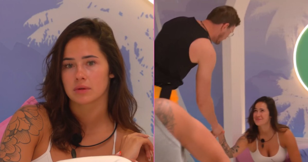 Love Island 8 - Karolina spotkała swojego byłego narzeczonego /POLSAT GO