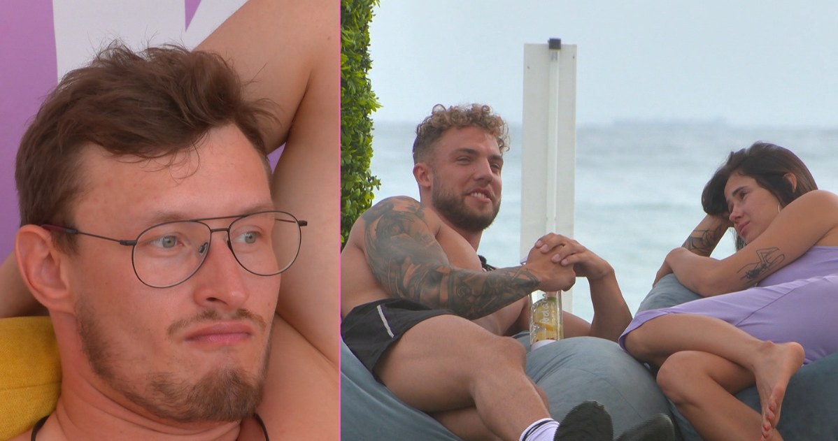 Love Island 8 - Marcin jest zazdrosny o Karolinę /materiały prasowe