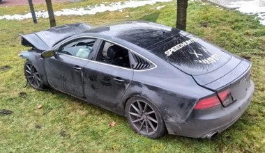 "Łowca prędkości" uciekał przed policją. Zatrzymało go Porsche