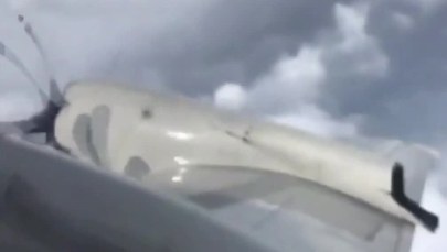 Łowcy burz wlecieli w samo oko huraganu Irma