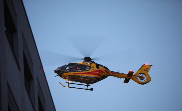 LPR nie może lądować przy szpitalu przez dźwig. Deweloper się ugiął