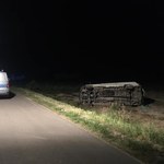 Lubelskie: Dostawczak potrącił policjanta. Padły strzały