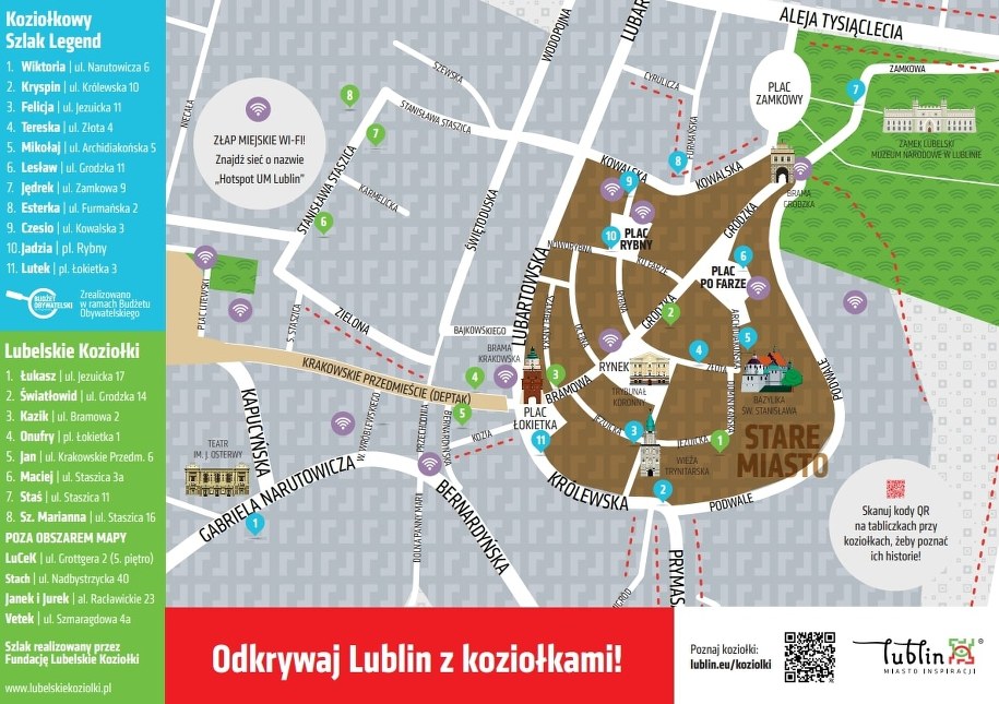 Lubelskie koziołki /Miasto Lublin /