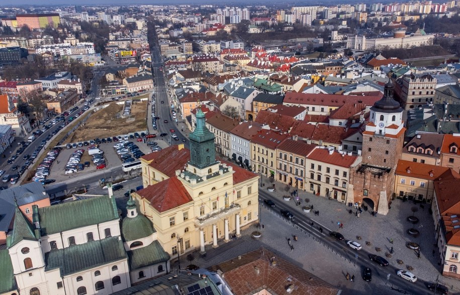 Lubelskie Stare Miasto /Wojtek Jargilo /PAP