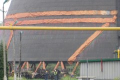 Lublin: 60-metrowy komin legł w gruzach