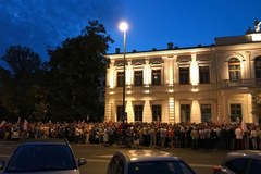 Lublin: Kolejny dzień protestów przeciwko zmianom w sądownictwie 