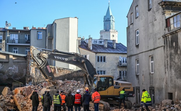 Lublin: Po katastrofie budowlanej mieszkańcy mogą wrócić na ul. Bernardyńską