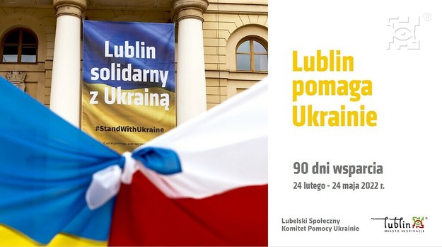 Lublin pomaga uchodźców z Ukrainy /UM Lublin /Materiały prasowe