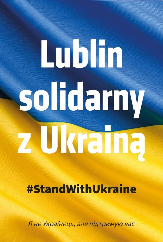 Lublin solidarny z Ukrainą /