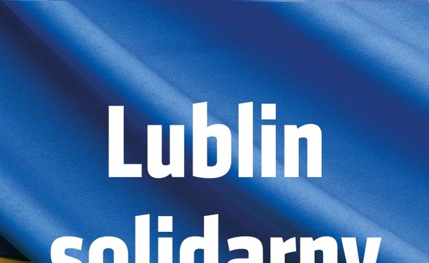 Lublin solidarny z Ukrainą 