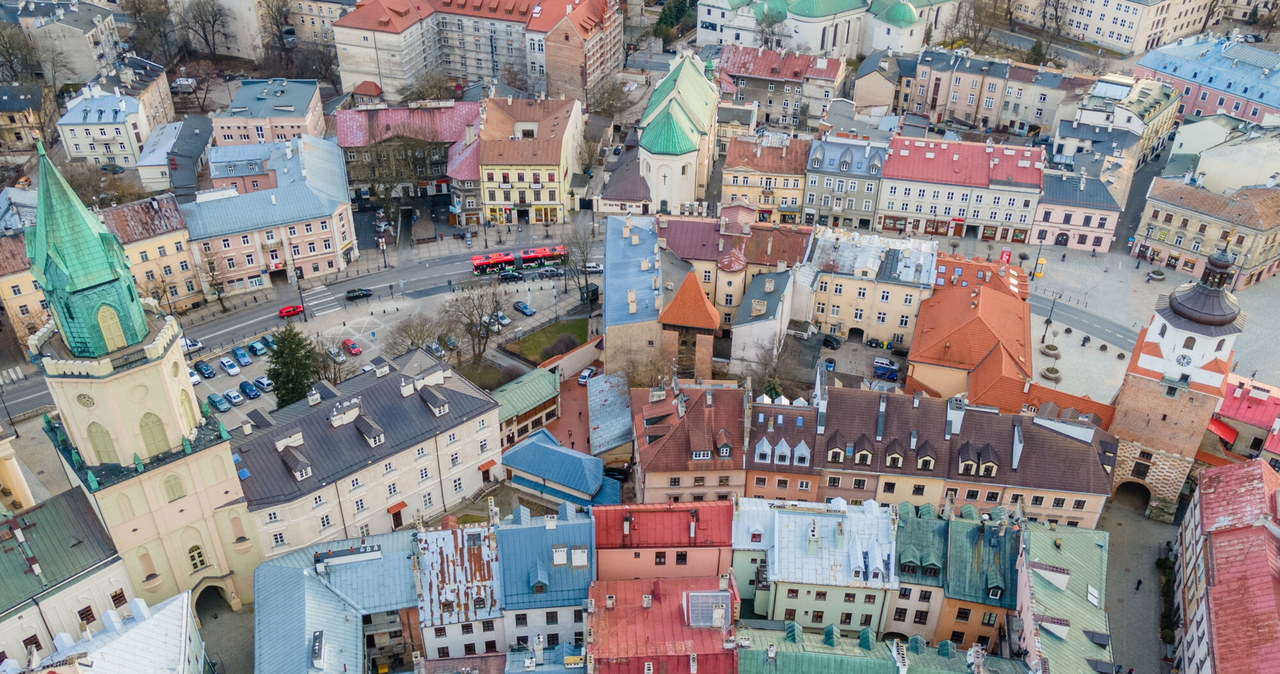 Lublin, Stare Miasto, Rynek /Fot Tomasz Jastrzebowski /Reporter