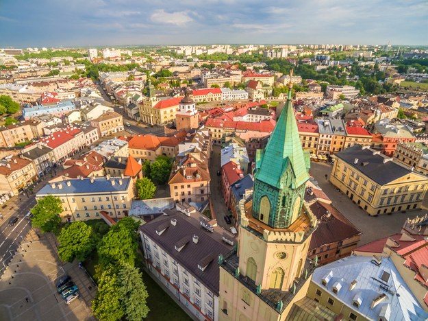 Lublin z lotu ptaka na zdjęciu ilustracyjnym /Shutterstock