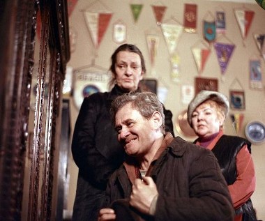 Łubu dubu, łubu dubu - pracownicy klubu sportowego "Tęcza" w trakcie nagrania