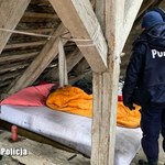 Lubuskie: Policjanci uratowali bezdomnego przed śmiercią [FILM]