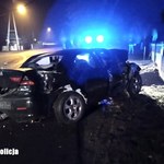 Lubuskie. Rozbił samochód i uciekał przed policją. Był pijany