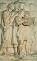 Luca della Robbia, fragment reliefu balkonu dla śpiewaków w katedrze florenckiej, 1431-34 /Encyklopedia Internautica