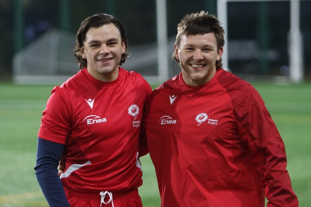 Lucas i Alexander Niedźwiedzcy /foto: Polski Związek Rugby /