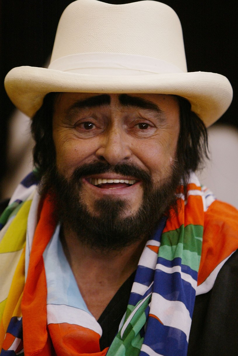 Luciano Pavarotti miał 67 lat, kiedy znów został ojcem. /Getty Images/Flash Press Media