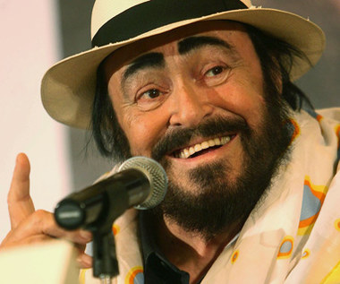 Luciano Pavarotti nagrywa!