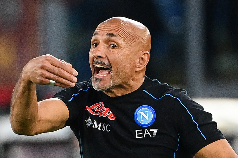 Luciano Spalletti, trener SSC Napoli /AFP/AFP VINCENZO PINTO/ /AFP