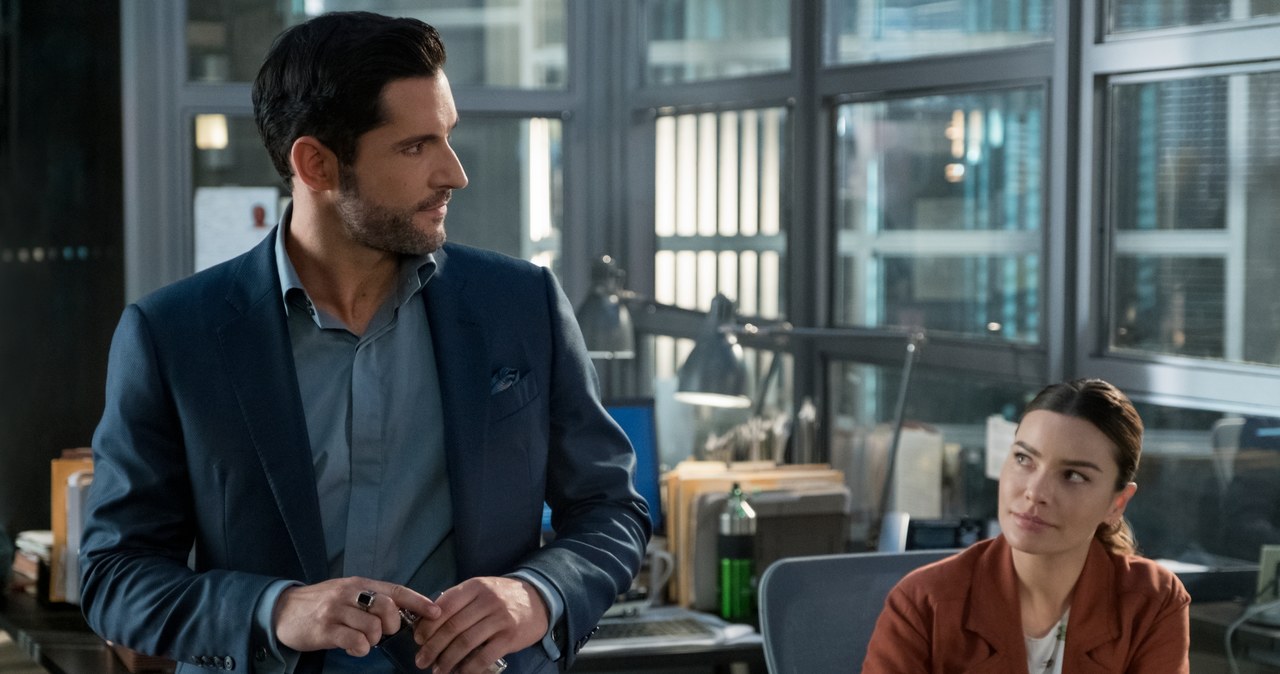 "Lucyfer": Tom Ellis, Lauren German /John P. Fleenor/Netflix /materiały prasowe