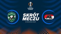 Łudogorec Razgrad - AZ Alkmaar. Skrót meczu. WIDEO