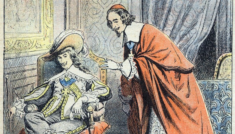 Ludwik XIII i kardynał Richelieu /East News