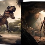 Ludzie i dinozaury jednak się znali? Rysunki w jaskini rzucają nowe światło