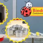 Ludzie przychodzą po garnki, wychodzą z frytkownicą. Megaoferta w Biedronce