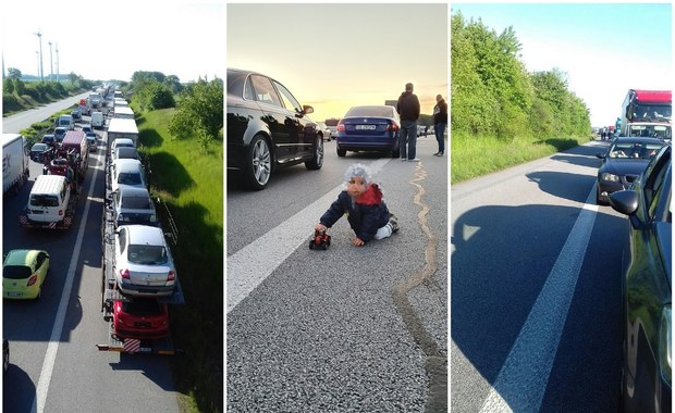 "Ludzie stoją po wiele godzin". Gigantyczne korki na polsko-niemieckich przejściach