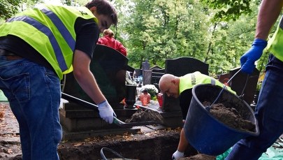 Ludzkie szczątki na Cmentarzu Garnizonowym w Gdańsku. To „Inka”? 