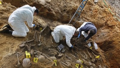 Ludzkie szczątki na terenie aresztu w Białymstoku 