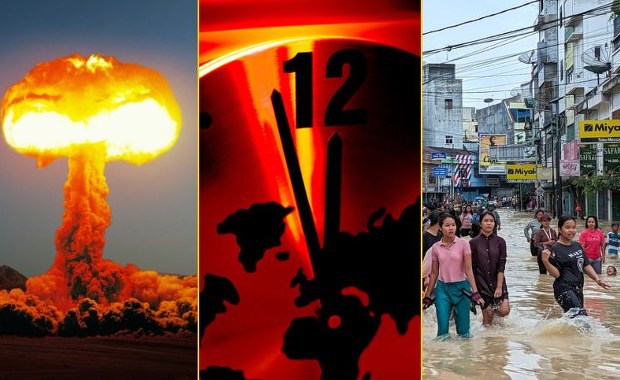 Ludzkość 85 sekund od zagłady. Przesunięto wskazówki zegara