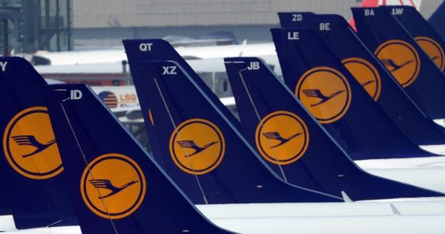 Lufthansa odwołała w piątek 700 lotów z powodu strajku pilotów /AFP