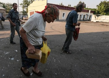 Ługańsk bez prądu, wody i łączności 