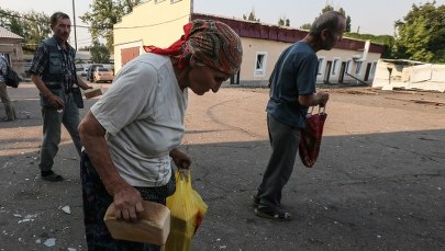 Ługańsk bez prądu, wody i łączności 