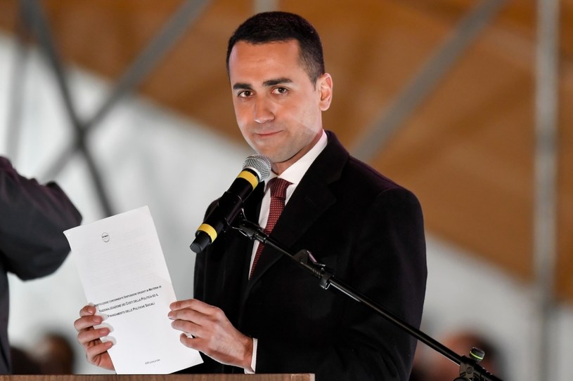 Luigi Di Maio lider Ruchu Pięciu Gwiazd /AFP