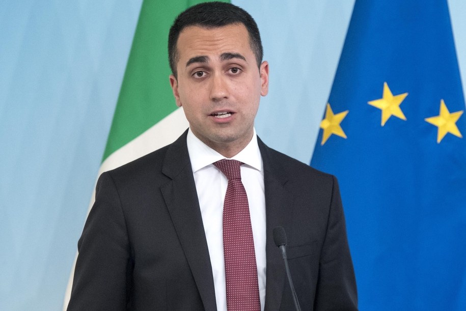 Luigi Di Maio /CLAUDIO PERI/ANSA /PAP/EPA