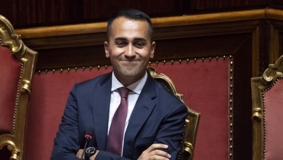 Luigi Di Maio /MAURIZIO BRAMBATTI /PAP/EPA