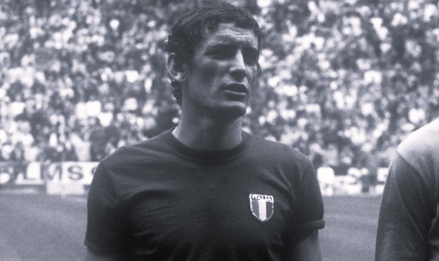 Luigi "Gigi" Riva podczas mundialu w 1970 roku /Werek /PAP/DPA