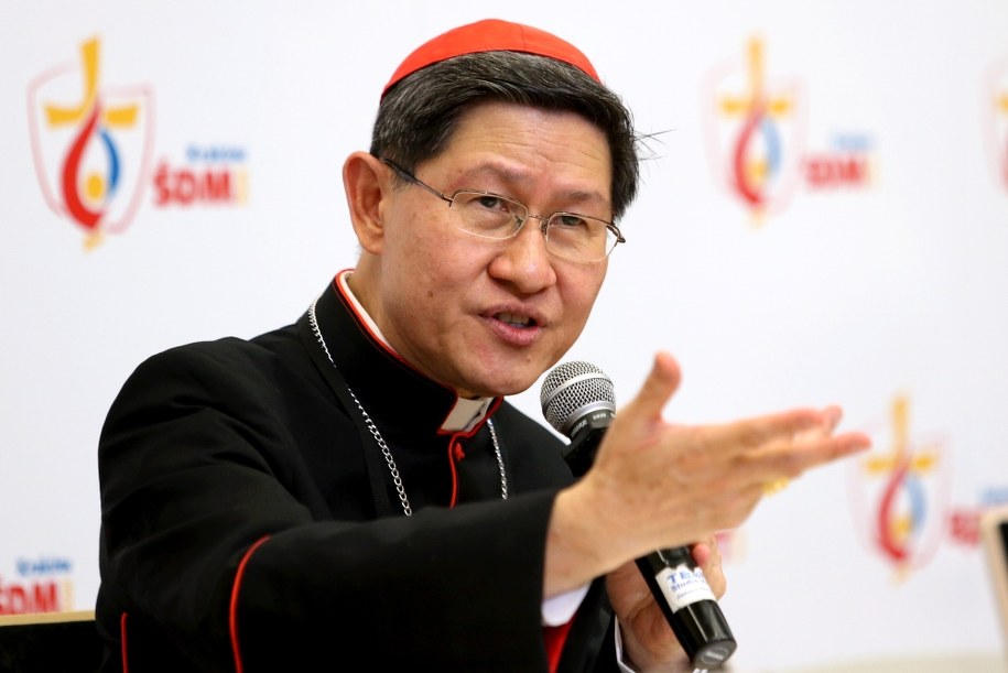 Luis Antonio Tagle / 	Grzegorz Momot    /PAP