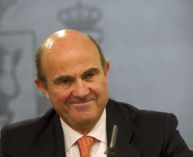 Luis de Guindos, minister finansów Hiszpanii /AFP
