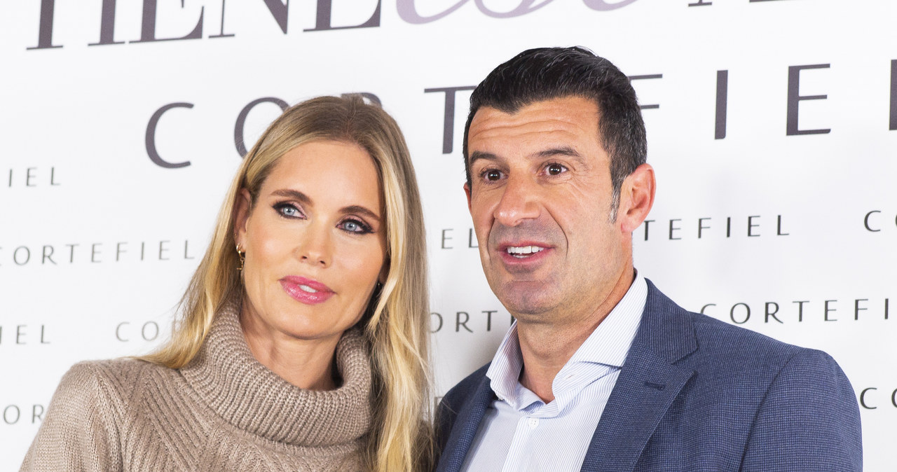 Luis Figo i Helene Svedin /Oscar Gonzalez/NurPhoto /Getty Images