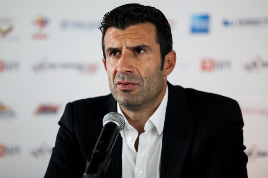 Luis Figo / 	MIGUEL GUTIERREZ    /PAP/EPA