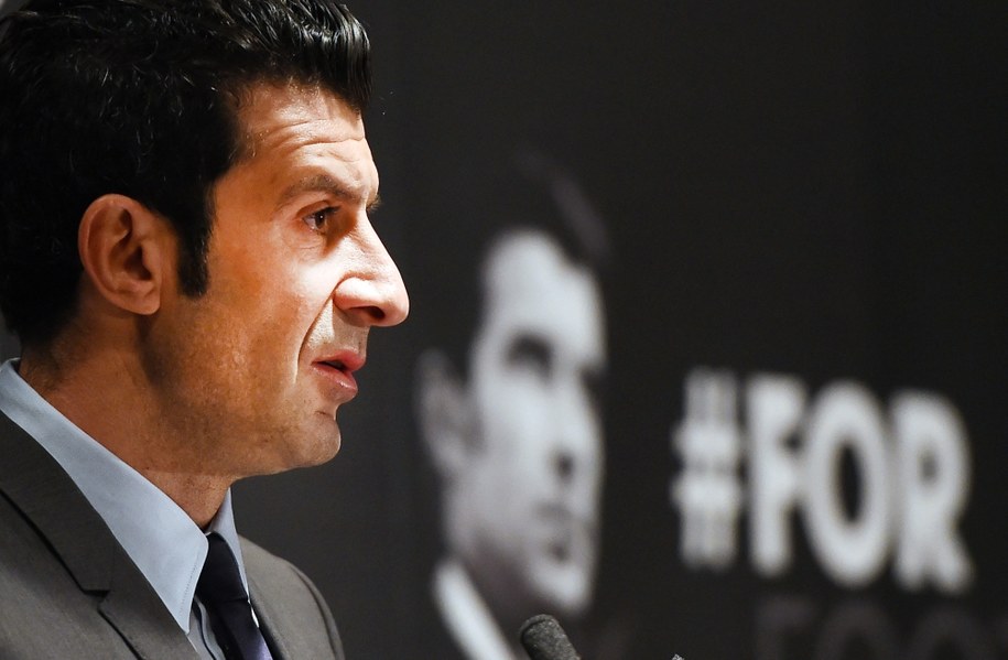 Luis Figo //ANDY RAIN /PAP/EPA