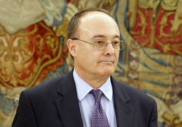 Luis Maria Linde, prezes Banku Hiszpanii /AFP