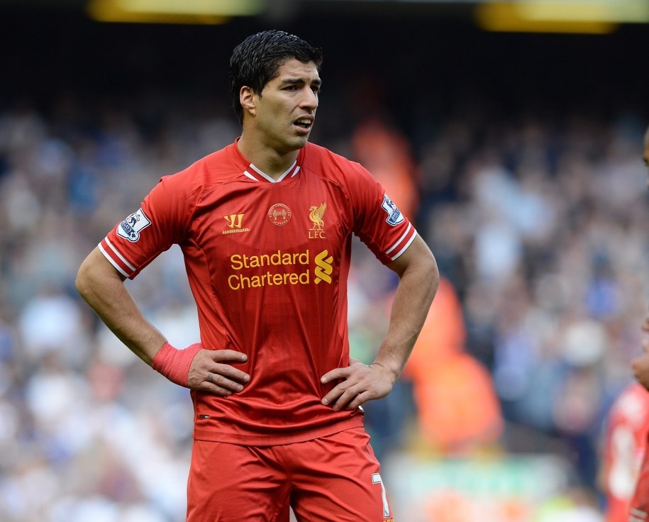Luis Suarez po porażce Liverpoolu z Chelsea /PETER POWELL   /PAP/EPA